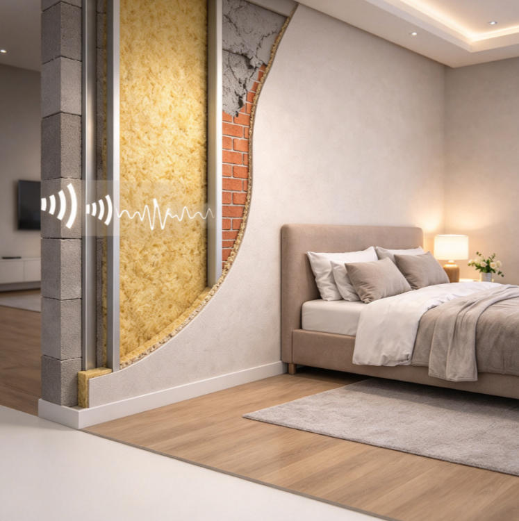 Residential Wall & Floor Sound Insulation